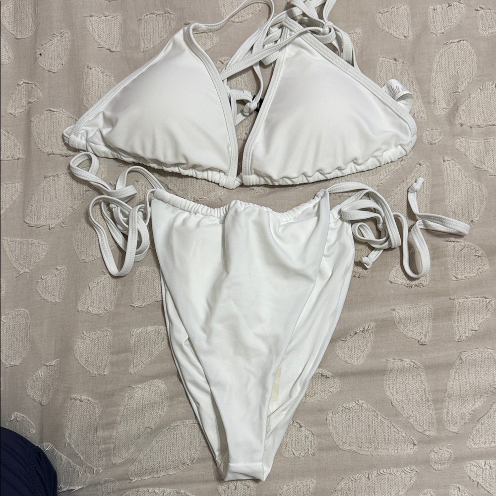 Fabletics White Bikini Set